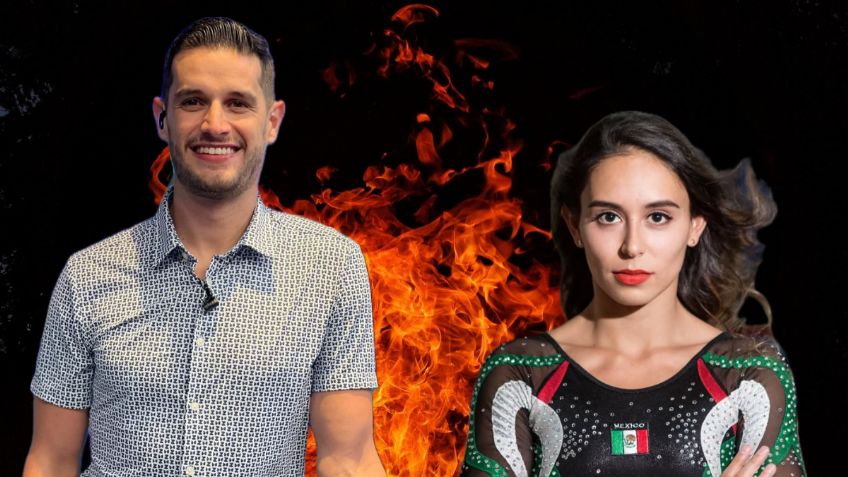 Adrián Marcelo explota contra la gimnasta Elsa García por VIDEO donde tira la bandera de México