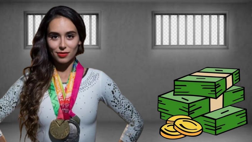 La multa que tendrá que pagar la gimnasta Elsa García por tirar la Bandera de México