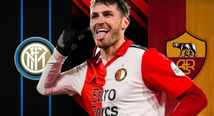 Santiago Giménez se acerca a un grande de Italia ¿Se va del Feyenoord?