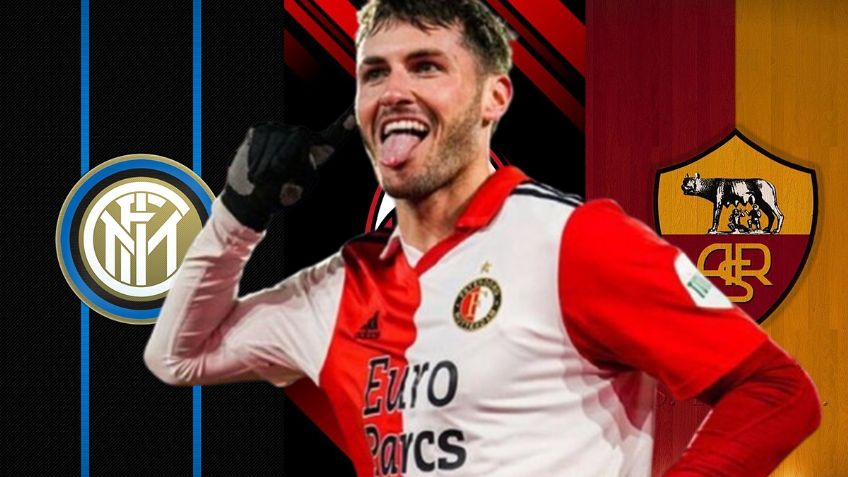 Santiago Giménez se acerca a un grande de Italia ¿Se va del Feyenoord?