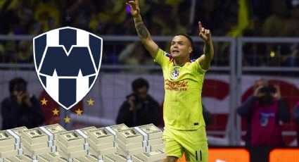 Mientras en América se llevaba 1.2 millones de USD, lo que cobraría Cabecita Rodríguez en Rayados