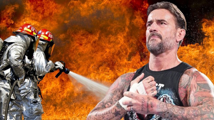 El emotivo mensaje de CM Punk a los Bomberos mexicanos por su labor en los incendios de California