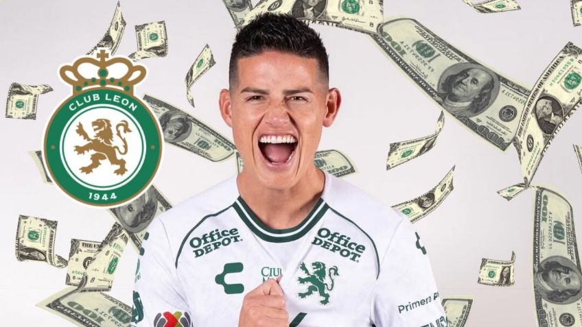 La MILLONARIA fortuna que cobrará James Rodríguez por jugar con León en la Liga MX