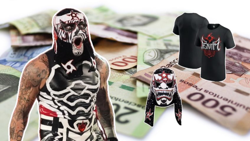 Penta Zero Miedo estrena mercancía en WWE: ¿Cuánto cuesta su máscara y playera oficial?