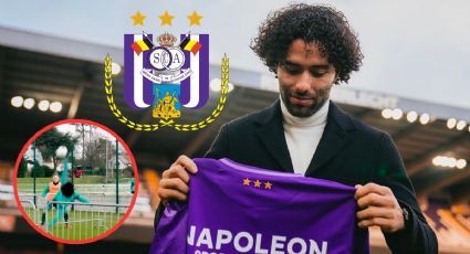 Chino Huerta sorprende a sus compañeros del Anderlecht con impresionante chilena | VIDEO