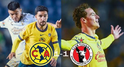 Con sus juveniles al mando; América rescata el empate ante Tijuana en la Jornada 2