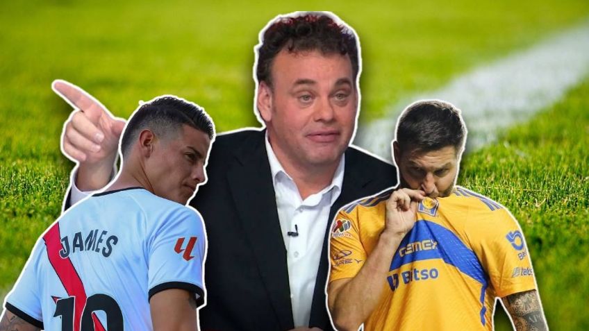 Sin Gignac y James Rodríguez, David Faitelson revela su Top 5 de fichajes bomba en la Liga MX