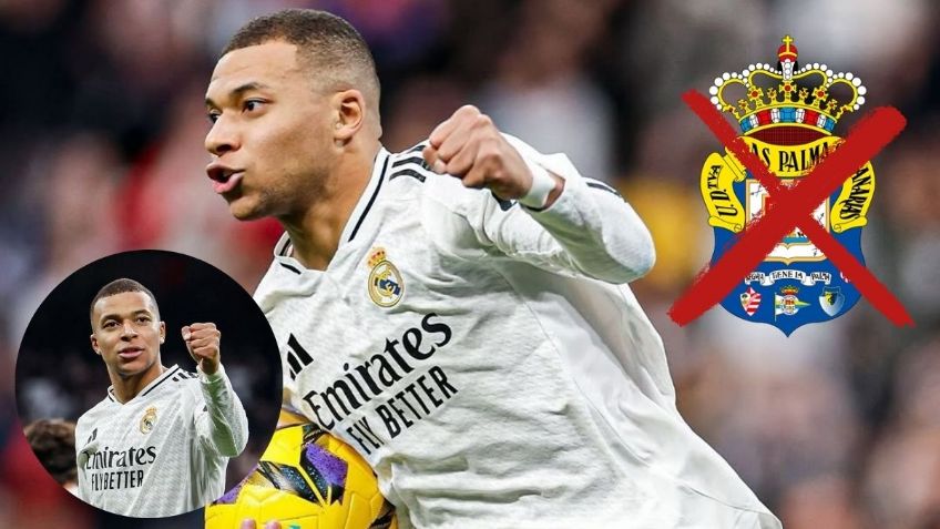 Con un letal Kylian Mbappé, Real Madrid se pone de líder tras vencer U.D. Las Palmas