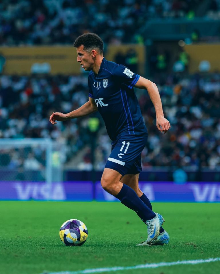 Oussama Idrissi durante la Copa Intercontinental (@11idrissi)