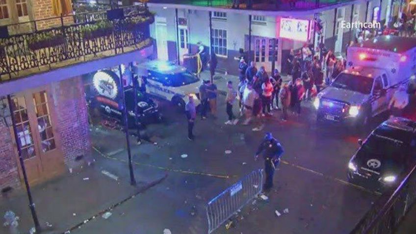 Filtran FOTOS del atentado en New Orleans que aplazó el Sugar Bowl entre Georgia y Notre Dame