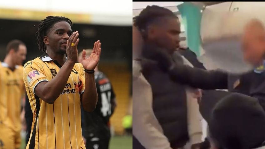 Futbolista europeo acusa a la policía de Italia por bajarlo brutalmente de un avión