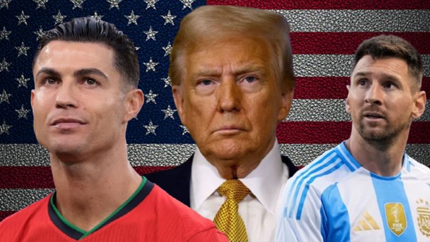 ¿Cristiano Ronaldo o Messi? Donald Trump revela a su jugador favorito