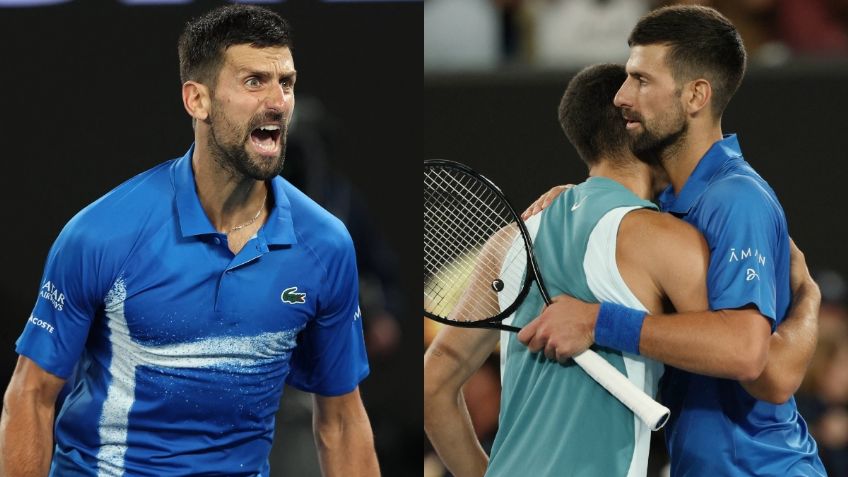 Novak Djokovic vence a Carlos Alcaraz en el Abierto de Australia y avanza a la semifinal