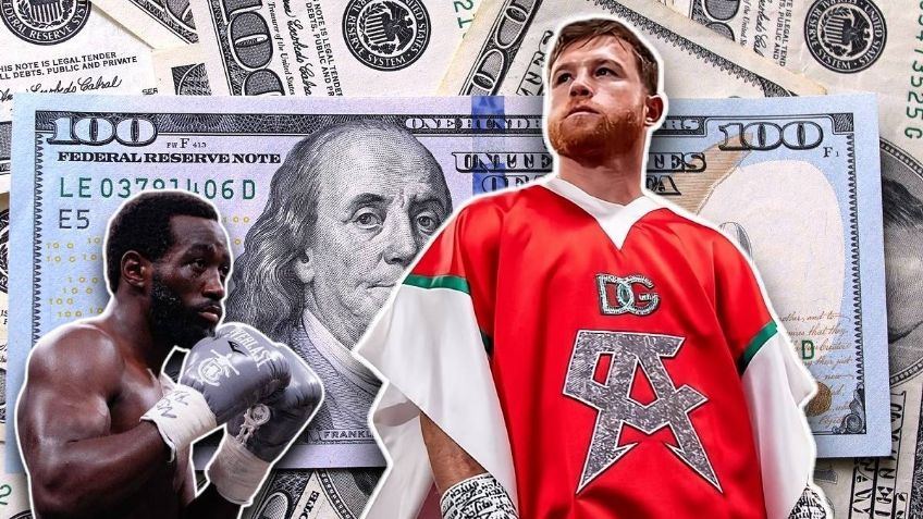 Estos son los millones que se llevará Canelo Álvarez por su pelea con Terence Crawford
