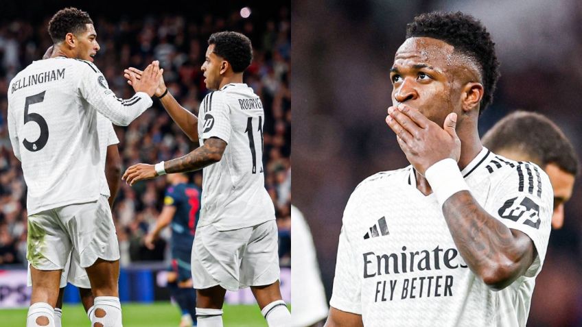 Vinicius llega a 100 goles con Real Madrid en paliza sobre Salzburg en Champions League