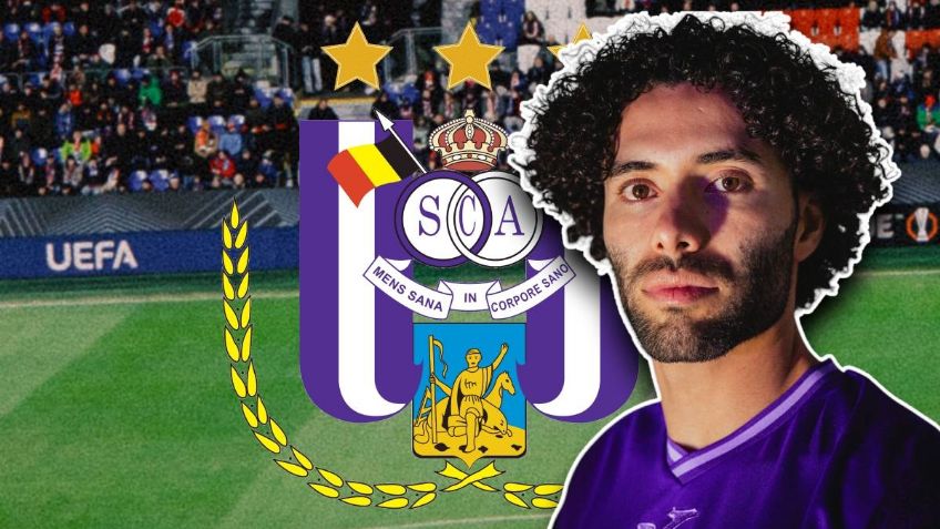 La razón por la que Chino Huerta no jugó en la derrota del Anderlecht en la Europa League