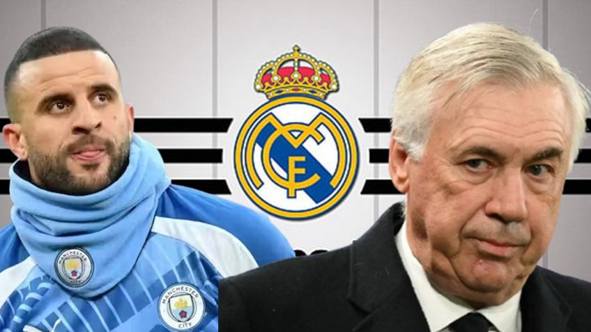 Kyle Walker se ofreció al Real Madrid y esta fue la polémica respuesta de los Galácticos