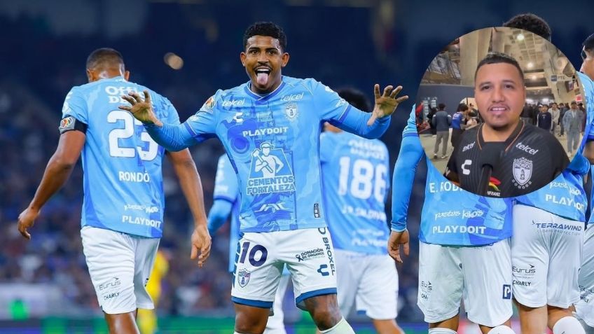 Detienen a fanático de Rayados que golpeó a aficionado del Pachuca en entrevista en vivo | VIDEO