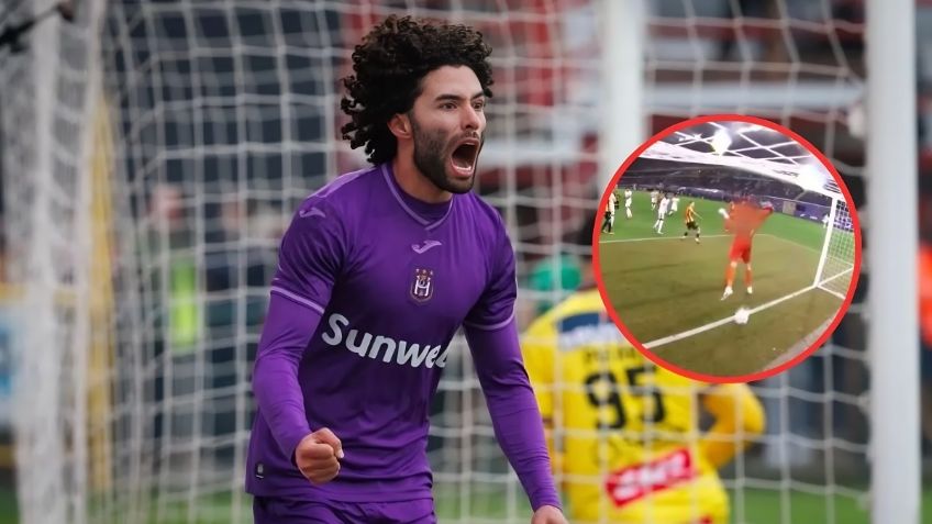 Con polémica de gol, Chino Huerta brilla en la victoria del Anderlecht sobre Mechelen en Bélgica