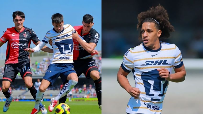 Con debut de Adalberto Carrasquilla, Pumas empata sin anotaciones contra Atlas