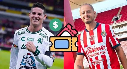 León vs Chivas: Esto cuestan los boletos para ver el duelo entre James Rodríguez y Chicharito