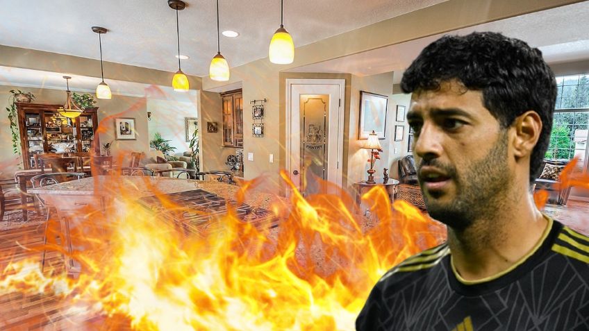 Así quedó destruida la casa de Carlos Vela tras los incendios en California | FOTO