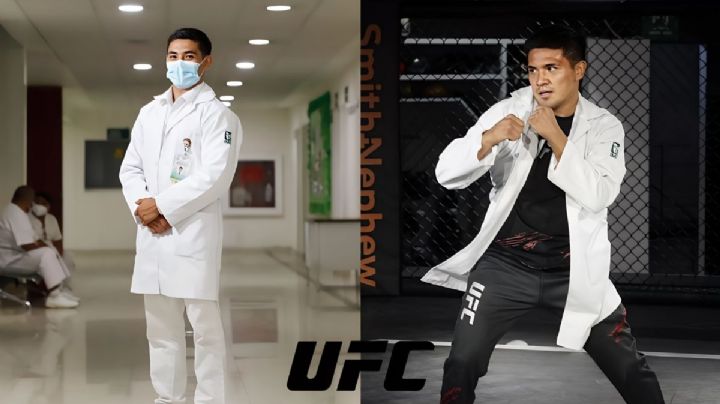 De ser médico del IMSS a debutar en la UFC: Esta es la historia de David Martínez