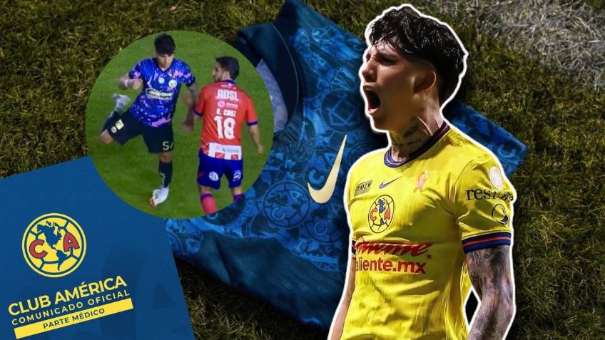 Kevin Álvarez sufre TERRIBLE lesión: ¿Cuándo volverá a jugar con América?