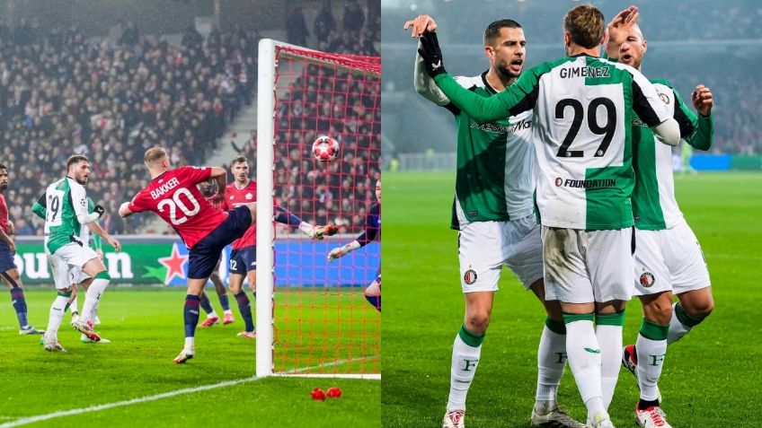 Santiago Giménez anota gol al Lille, pero sale lesionado en la Champions League | VIDEO