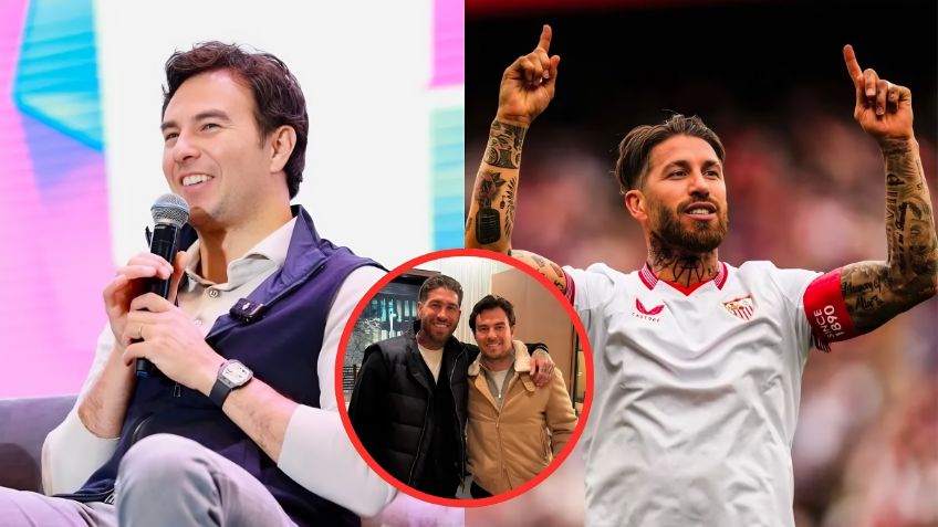 Sergio Ramos aparece junto a Checo Pérez ante su posible fichaje con Rayados