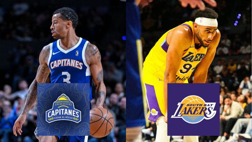 Capitanes CDMX vence a un debilitado South Bay Lakers, sin Bronny James