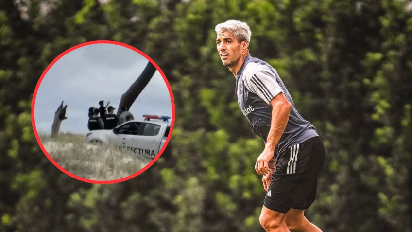 ¡Imperdible! Luis Suárez colabora en el rescate de un hombre que intentó quitarse la vida en Uruguay | VIDEO