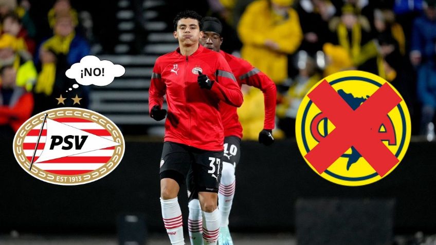 América recibe pésima noticia del PSV tras interés por fichar a Richard Ledezma