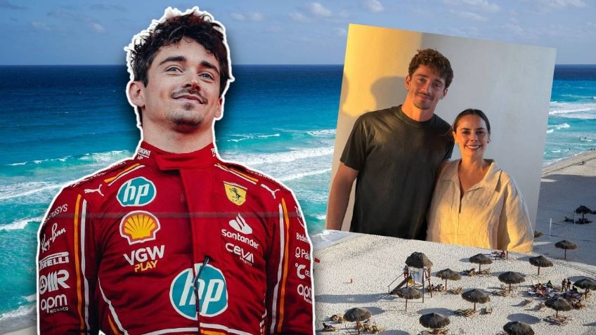 Presidenta Municipal aparece junto a Charles Leclerc y le agradece su estancia en Cancún