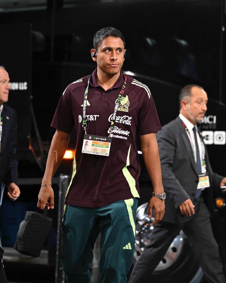 Luis Romo, jugador de la Selección Mexicana
