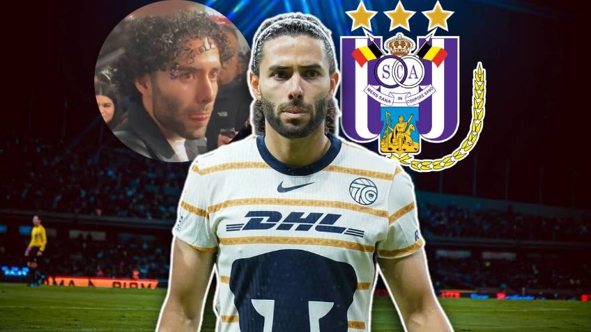 Chino Huerta se despide de Pumas y México para emprender su aventura en el Anderlecht de Bélgica