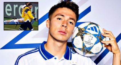 Champions League: Rodrigo Huescas sale en camilla durante el Qarabag vs Copenhague | VIDEO