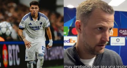 DT del Copenhague teme que lesión de Rodrigo Huescas le impida jugar el Mundial 2026