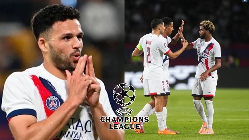 Champions League: Gonçalo Ramos rescata la victoria agónica del PSG sobre el Barcelona