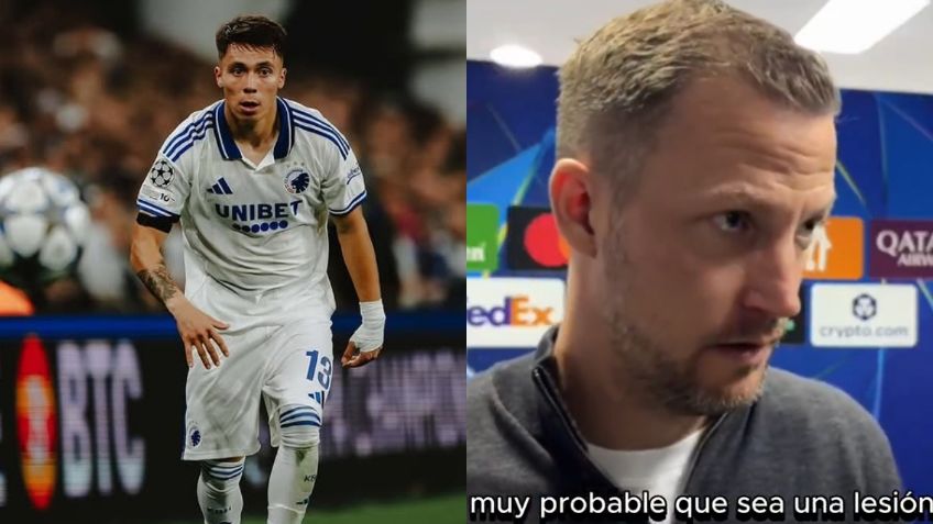 DT del Copenhague teme que lesión de Rodrigo Huescas le impida jugar el Mundial 2026