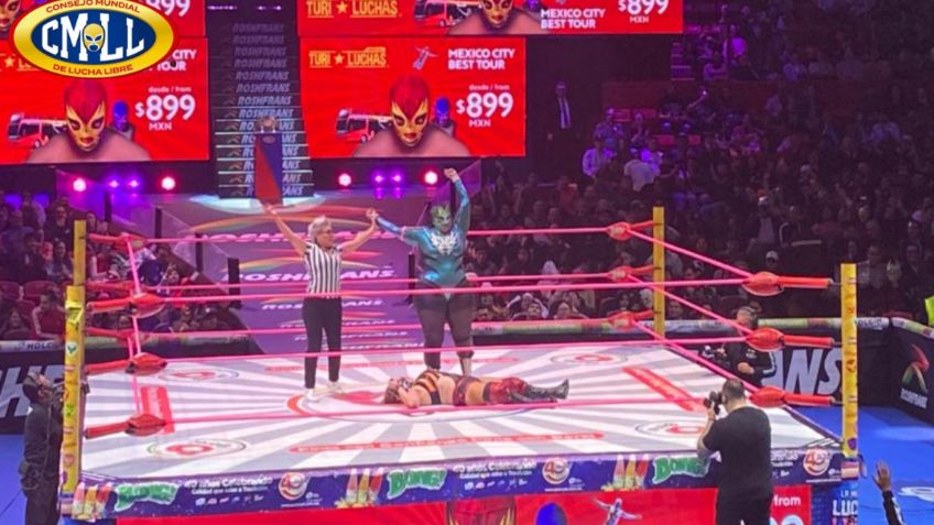CMLL: Skadi vence a Zeuxis y luchará por el Campeonato Universal de Amazonas 2025