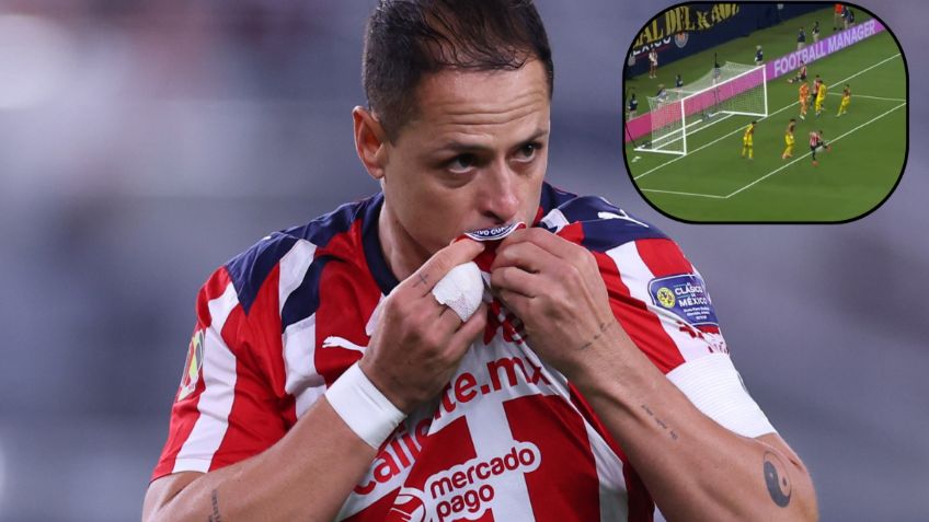¡Ya anotó! Chicharito Hernández marcó su primer gol ante América | VIDEO