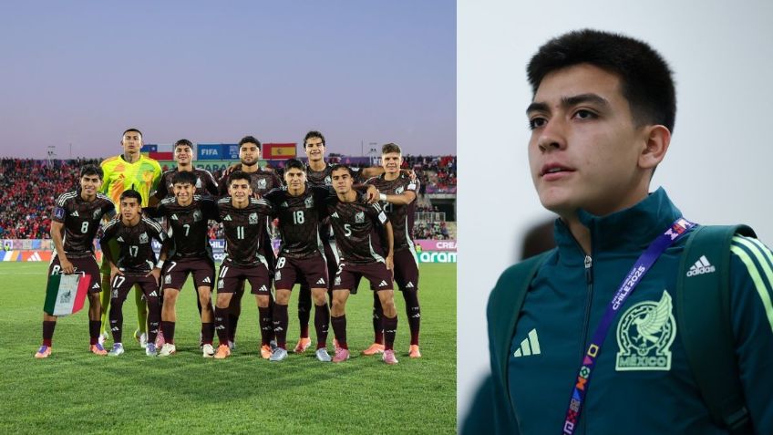 Gilberto Mora, entre lágrimas tras la eliminación de México del Mundial Sub-20 | FOTO