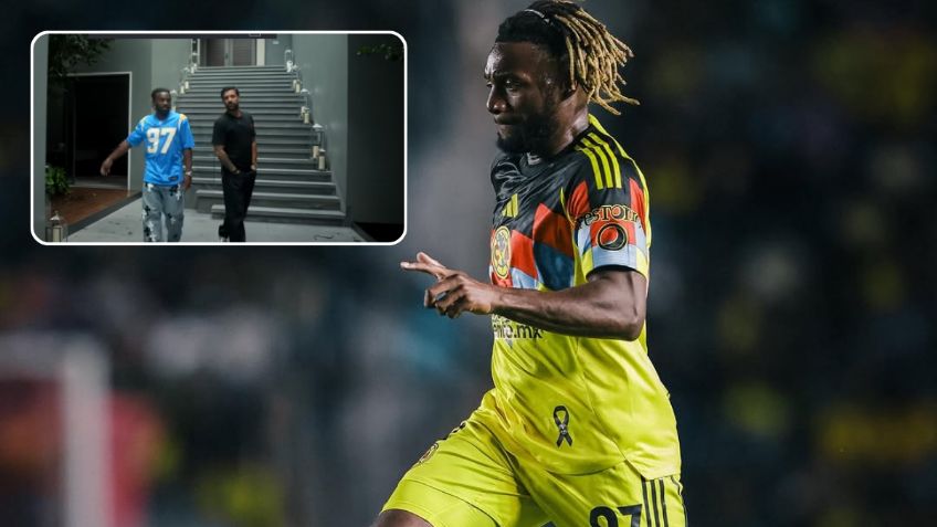 Allan Saint-Maximin: Así luce la excéntrica mansión del crack del América en CDMX | VIDEO
