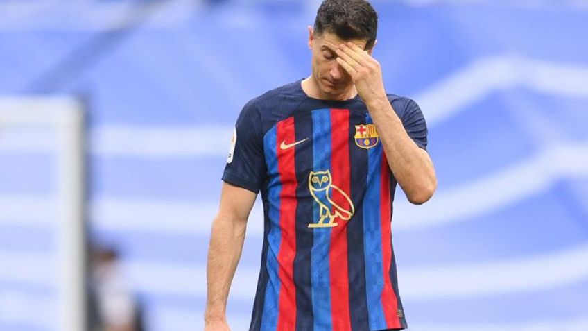 ¿Respira Real Madrid? Lewandowski sufre fuerte lesión y no jugará El Clásico con Barcelona