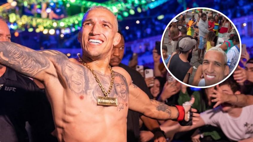 UFC: Charles Oliveira conmueve en Brasil; usa MILLONARIO bono para regalar comida y juguetes