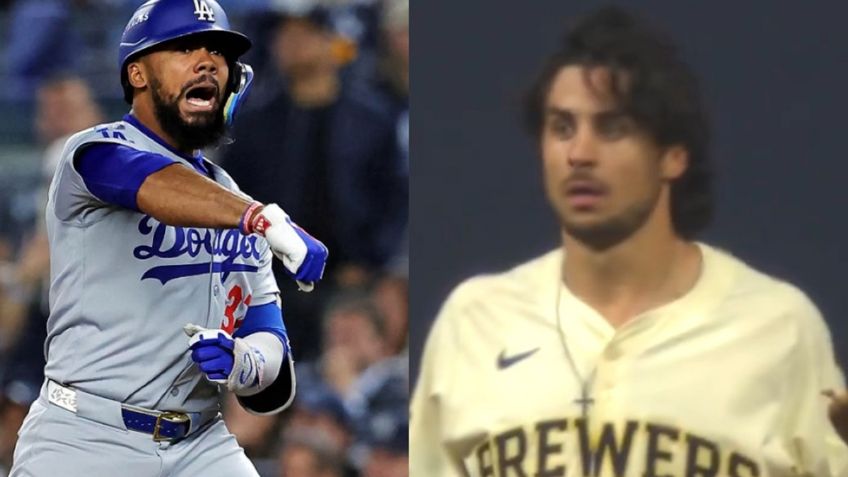 ¿Out o doble play? La polémica jugada que marcó el Juego 1 entre Brewers y Dodgers | VIDEO