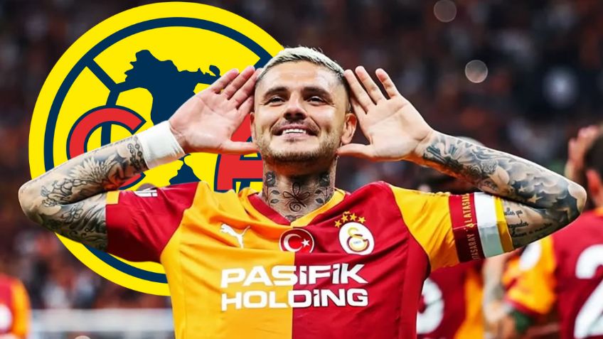 ¿Mauro Icardi a la Liga MX? Advierten que América lo buscaría para el Clausura 2026