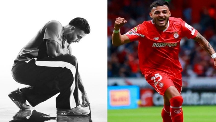 De goleador a modelo: Alexis Vega luce sneakers de colección por el Día de Muertos