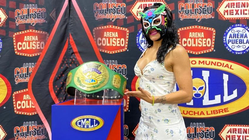 India Sioux busca el Campeonato Universal de Amazonas del CMLL: "El siguiente paso en mi carrera"